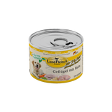 Landfleisch Hund Nassfutter Geflügel mit Reis  extra mager ohne Gluten 195g