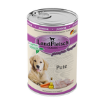 Landfleisch Hund Nassfutter Junior Pute ohne Gluten 400g