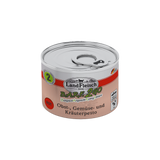 Landfleisch Barf2Go Obst- Gemüse- und Kräuterpesto für Hunde Rot Edition 200g- Barfen einfach gemacht