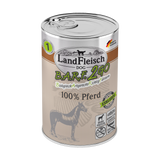 Landfleisch Barf2Go Futter für Hunde 100% Pferd 400g - Barfen einfach gemacht