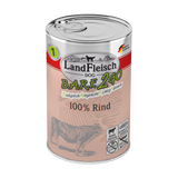 Landfleisch Barf2Go Futter für Hunde 100% Rind 400g - Barfen einfach gemacht