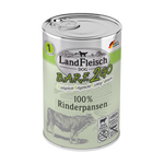 Landfleisch Barf2Go Futter für Hunde 100% Rinderpansen 400g - Barfen einfach gemacht