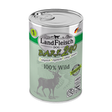 Landfleisch Barf2Go Futter für Hunde 100% Wild 400g - Barfen einfach gemacht