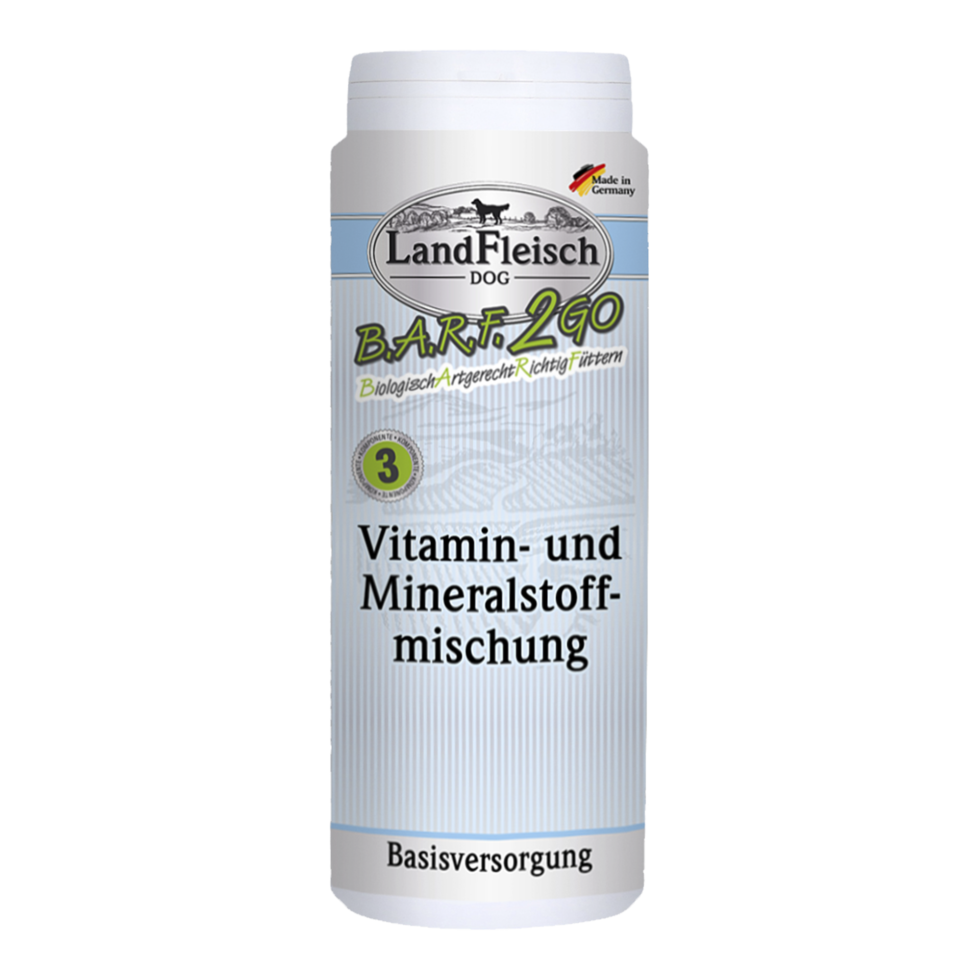Landfleisch Barf2Go Mineralmischung für Hunde 250g - Barfen einfach gemacht