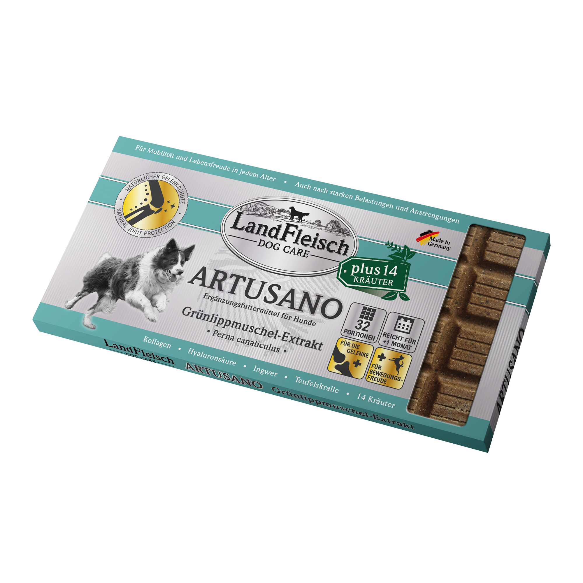 Landfleisch Artusano Hund Ergänzungsfutter mit 14 Kräutern 200g
