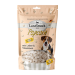 Landfleisch Popcorn Snack für Hunde mit Leber und Vitaminen wenig Fett 100g