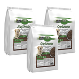 LandFleisch Dog Kraftbrocken ist ein kaltgepresstes Trockenfutter für Adult Hunde in 5kg. 