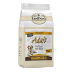 Landfleisch Hund Adult Trockenfutter Geflügel mit Reis ohne Gluten 10kg