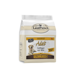 Landfleisch Hund Adult Trockenfutter Geflügel mit Reis ohne Gluten 2kg