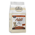 Landfleisch Hund Adult Trockenfutter Rind mit Reis ohne Gluten 10kg