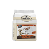 Landfleisch Hund Adult Trockenfutter Rind mit Reis ohne Gluten 2kg