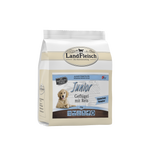 Landfleisch Hund Junior Trockenfutter Geflügel mit Reis ohne Gluten 2kg
