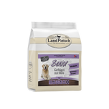 Landfleisch Hund Senior Trockenfutter Geflügel mit Reis ohne Gluten 2kg