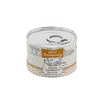 Dose Katzenfutter von Hofgut Breitenberg. Sorte Hofguter Schlemmertopf mit Huhn, Pute, Tomate und Brokkoli.