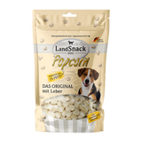 Landfleisch Popcorn Snack für Hunde mit Leber Original wenig Fett 100g